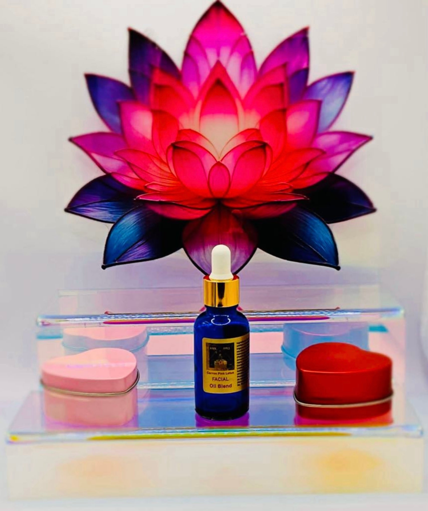 PINK LOTUS FACIAL OIL BLEND (Carron Pink Lotus Blend Facial Oil)